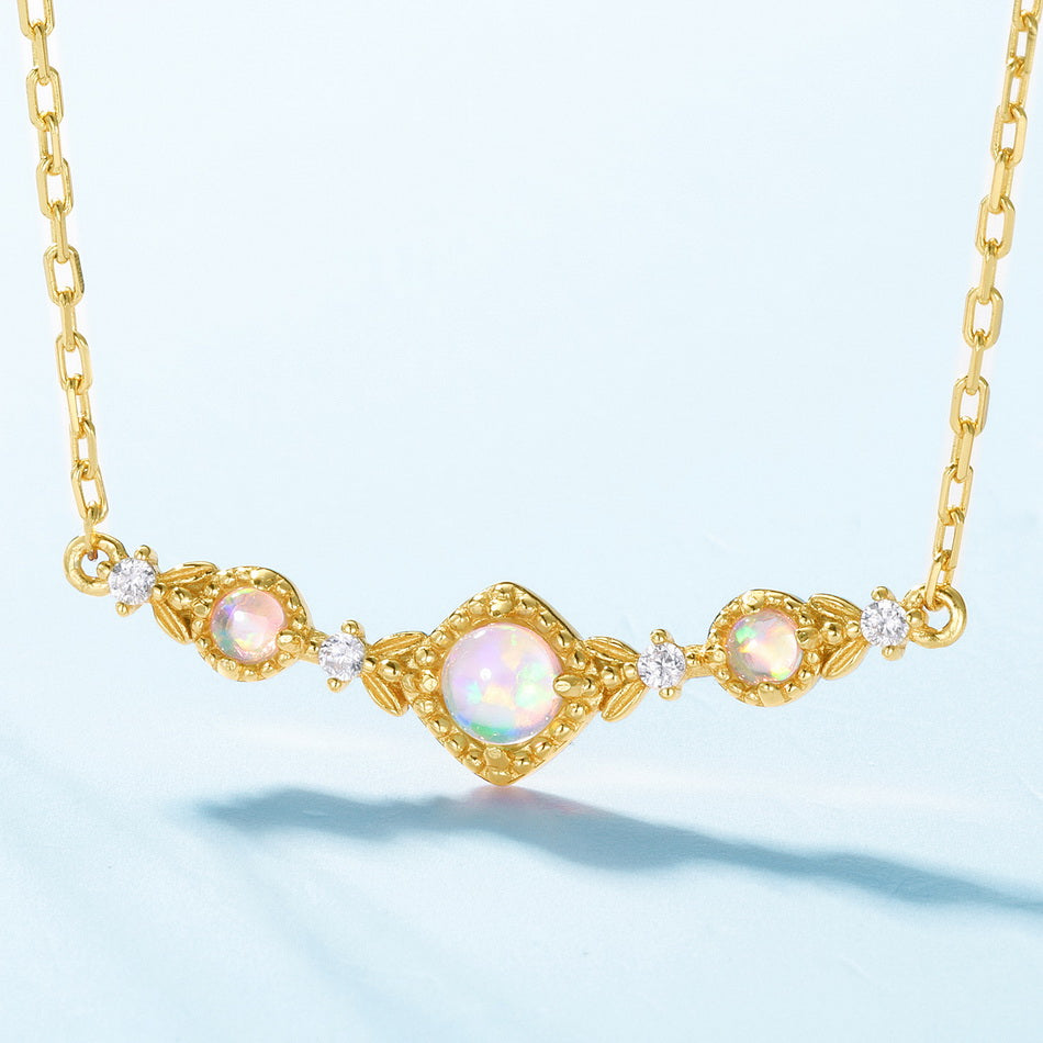 Opal Vintage Style Necklace