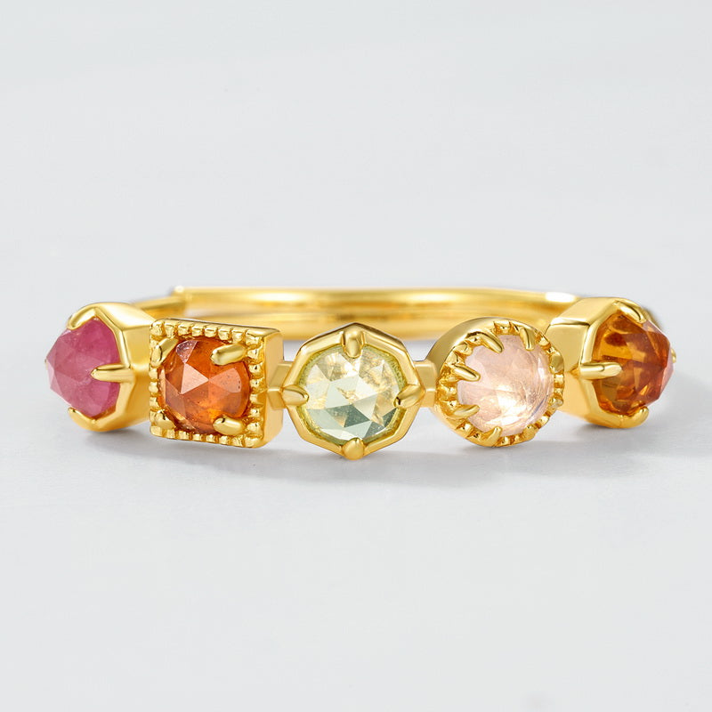 Assorted Crystals Ring